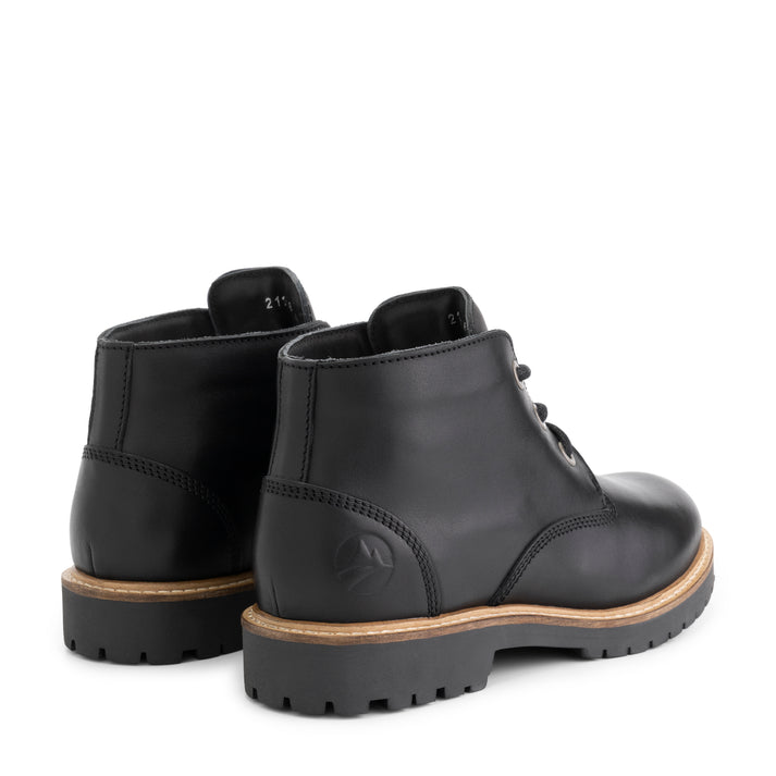 Travelin' Tovgard - Leren Veterschoenen - Dames - Zwart