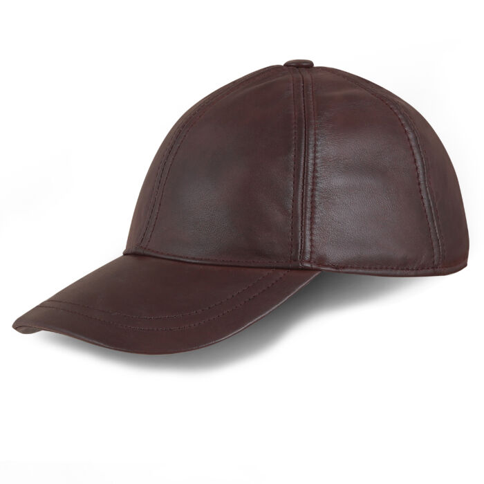 urban 5884 Leren pet bruin unisex