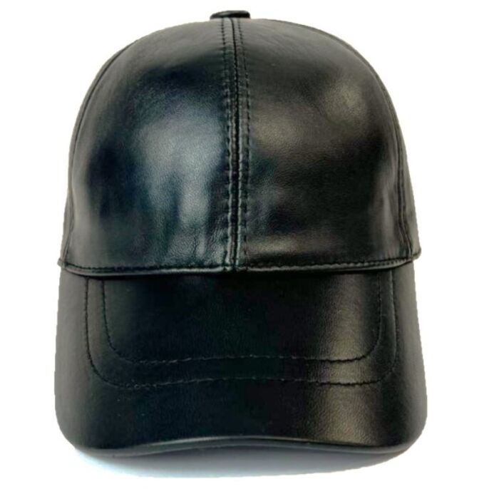 urban 5884 Leren pet zwart unisex