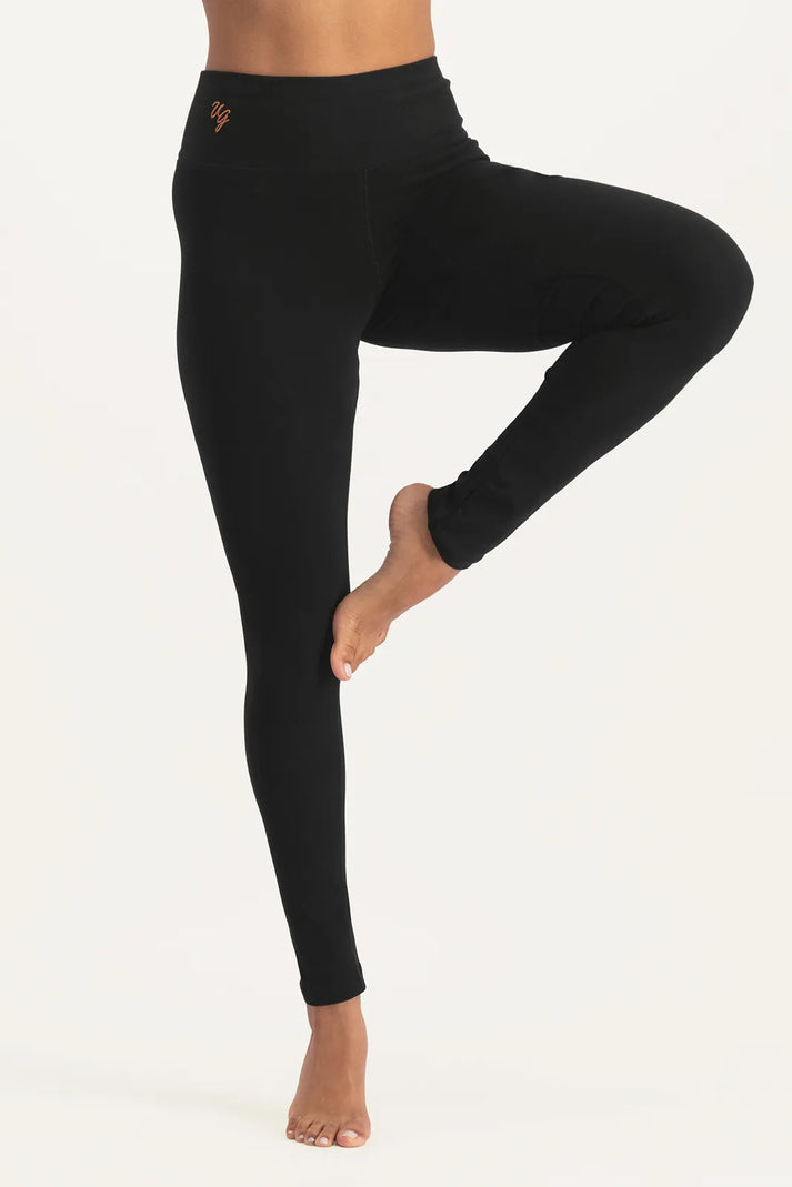 urban goddess Bhaktified Yoga Legging – Onyx Black