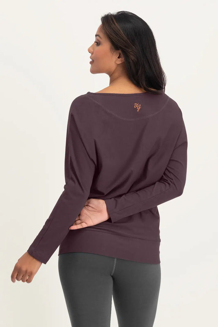 urban goddess Budhi Yoga Longsleeve - Berry
