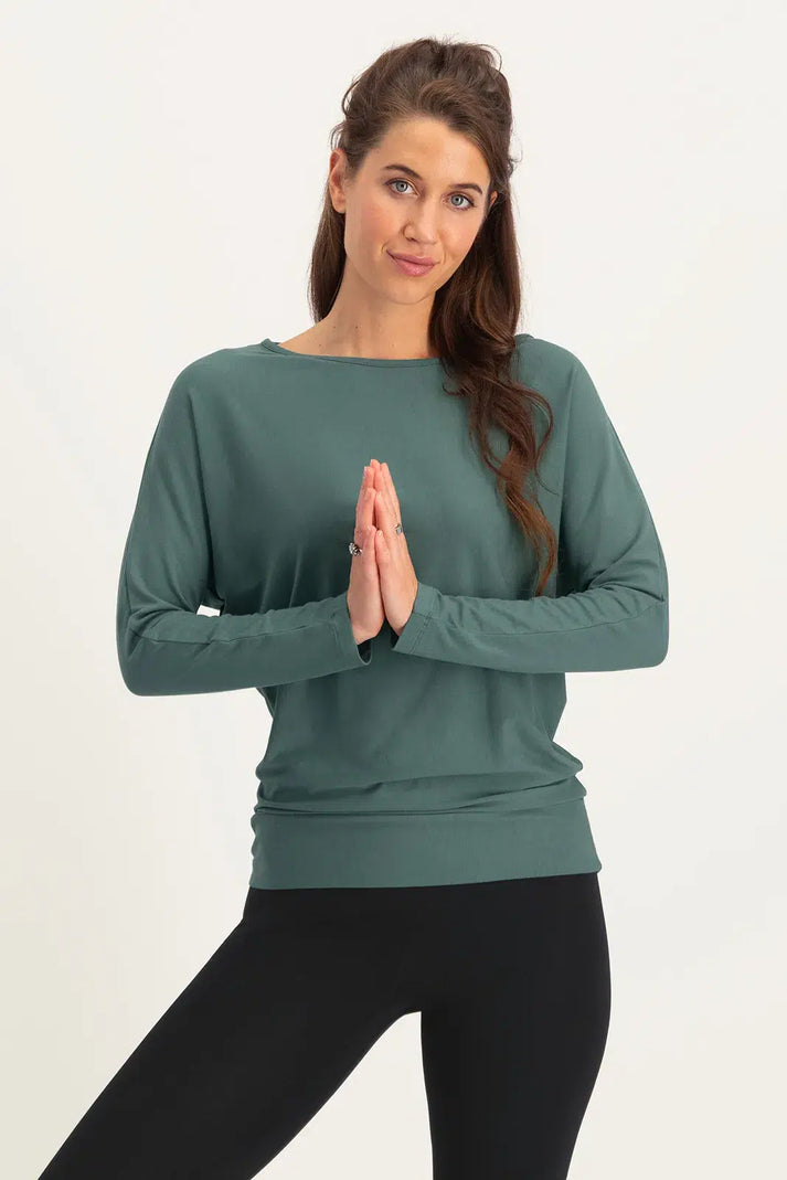 urban goddess Budhi Yoga Longsleeve - Forest