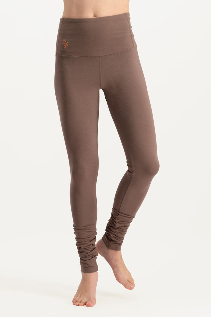 urban goddess Gaia Yoga Legging - Clay