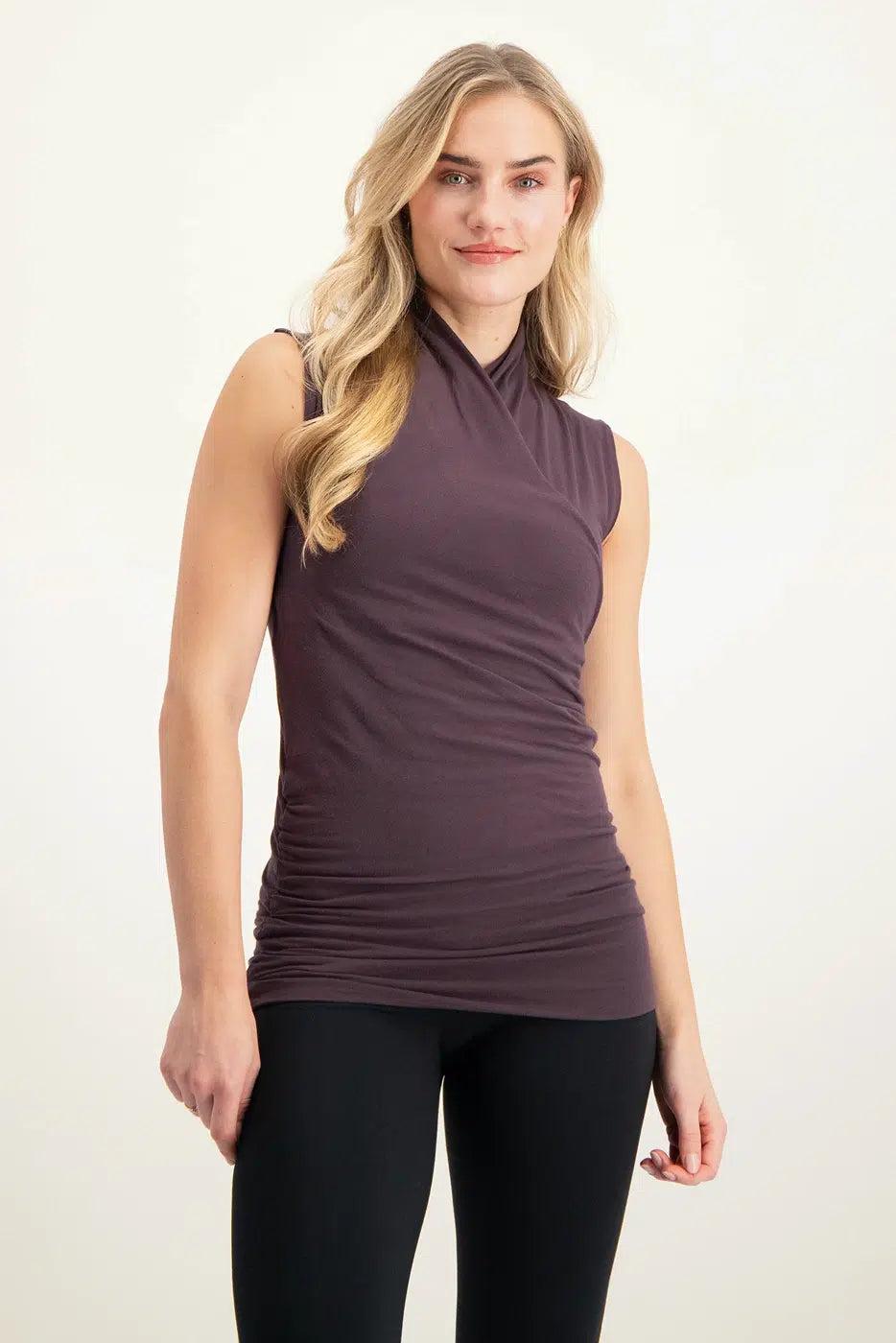 urban goddess Good Karma Yoga Top - Berry
