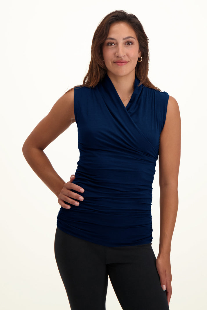 urban goddess Good Karma Yoga Top - Midnight
