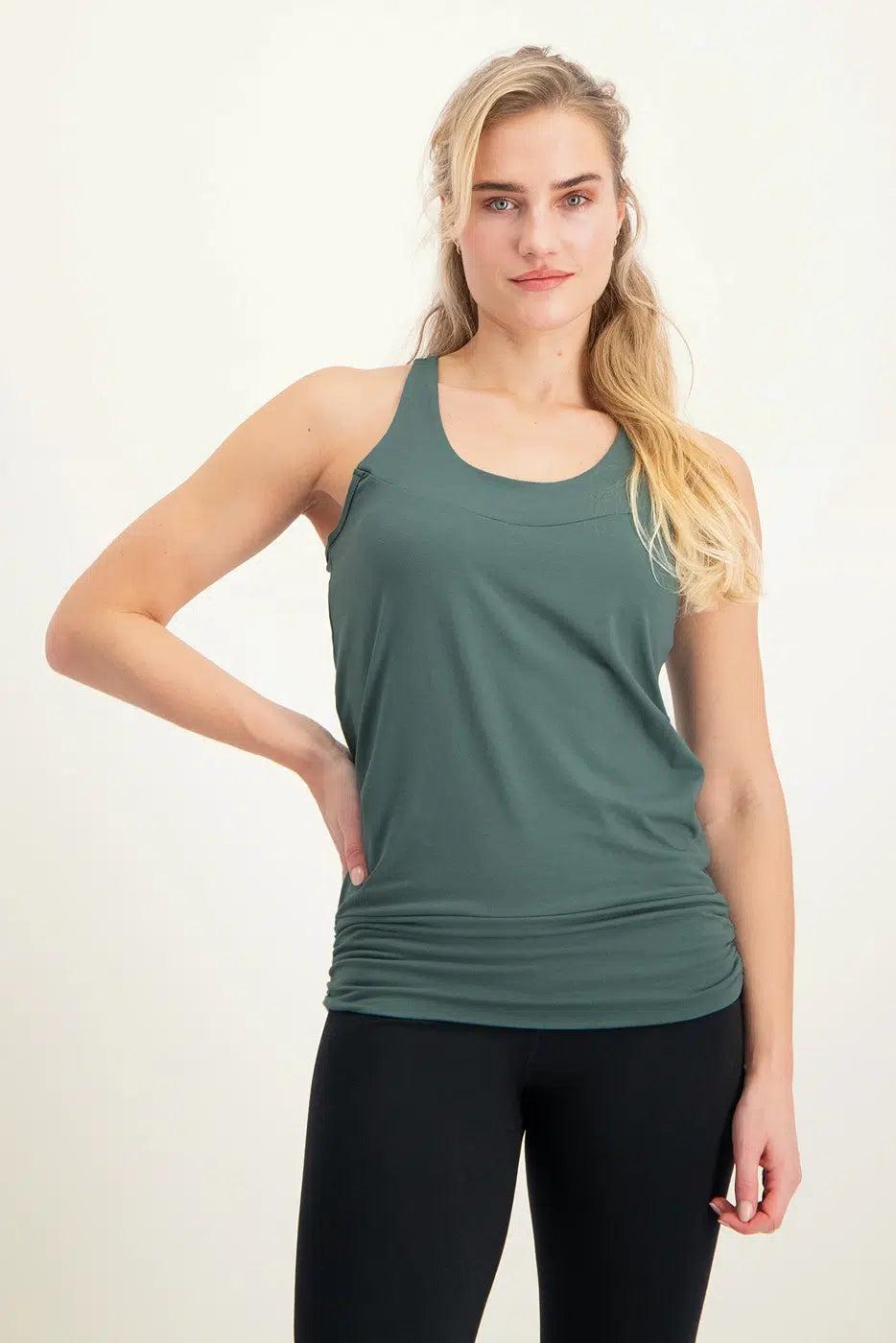 urban goddess Kami Yoga Tank - Forest