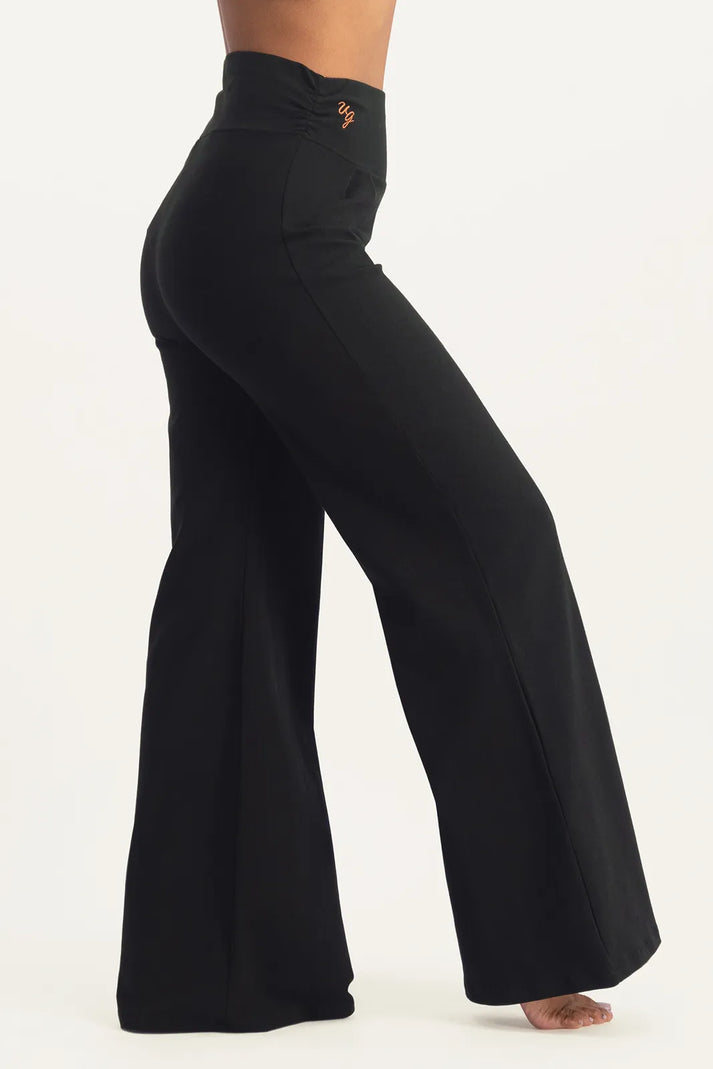 urban goddess Maeve Wijde Yoga Broek - Onyx Black