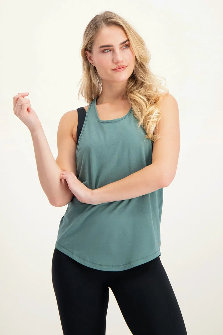 urban goddess Maya Yoga Tank - Forest