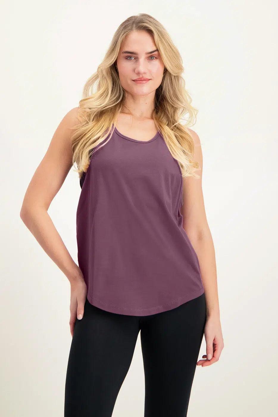 urban goddess Maya Yoga Tank - Mauve
