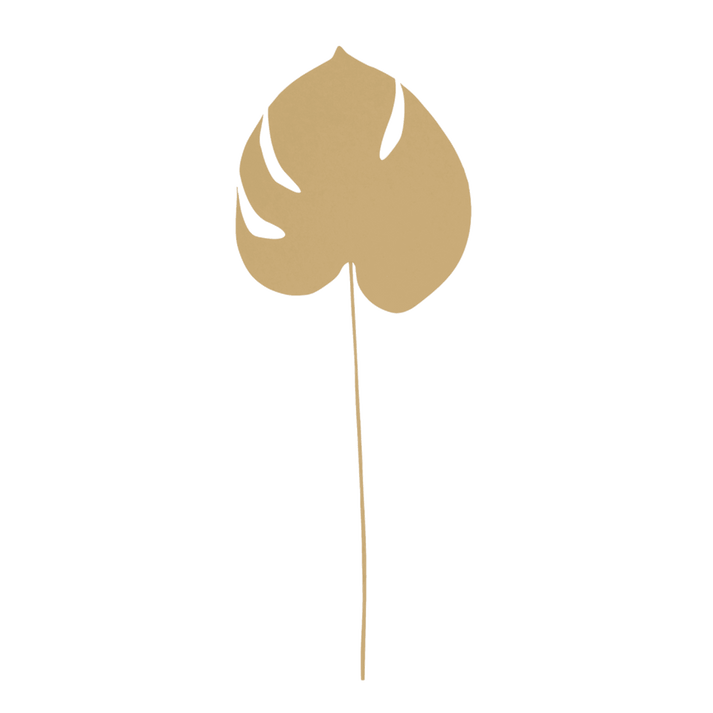 urban nature culture Decoratieve tak Monstera Almond Buff