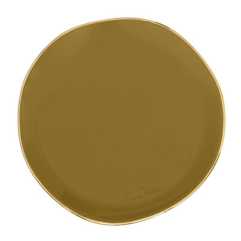 urban nature culture Good Morning bord Ø17 cm - Amber Green
