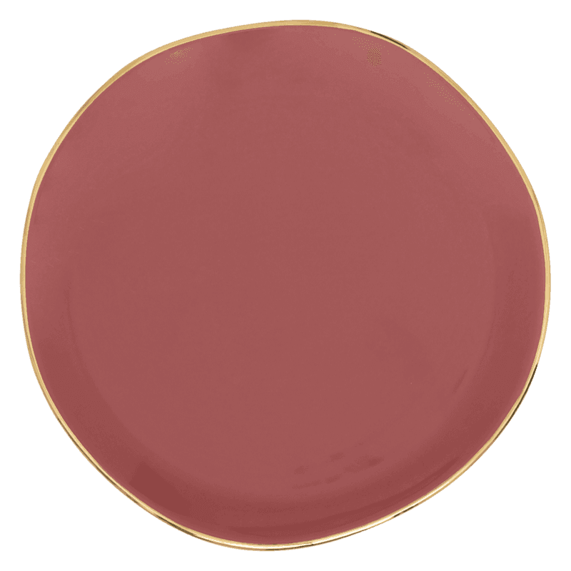 urban nature culture Good Morning bord Ø17 cm - Brandied Apricot