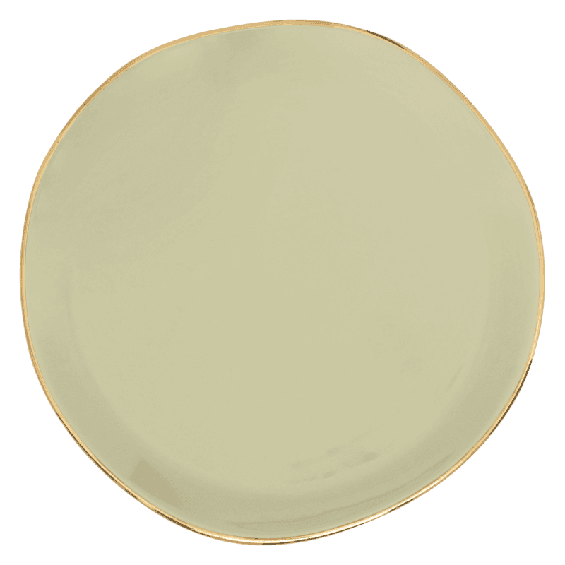 urban nature culture Good Morning bord Ø17 cm - Pale Green