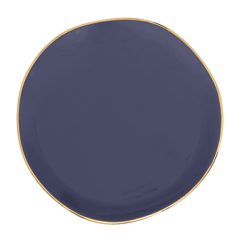 urban nature culture Good Morning bord Ø17 cm - Purple Blue