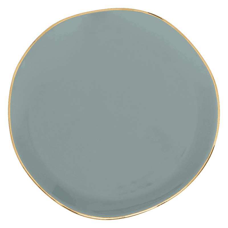 urban nature culture Good Morning bord Ø17 cm - Slate