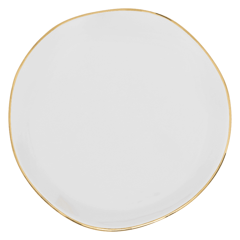 urban nature culture Good Morning bord Ø17 cm - White