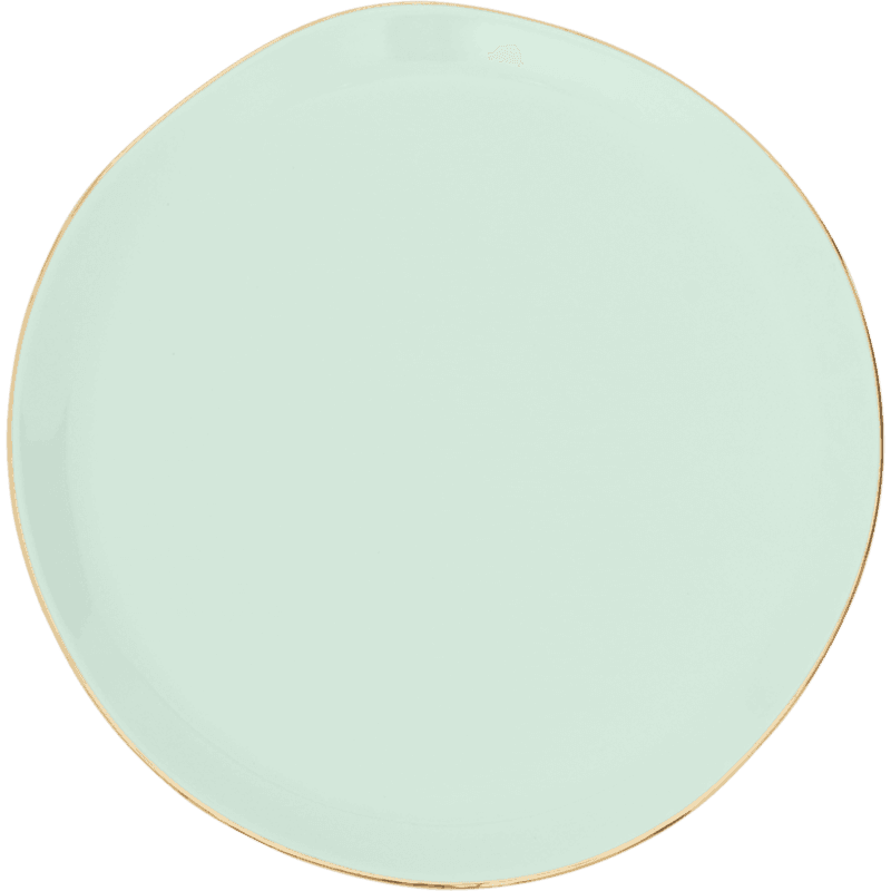 urban nature culture Good Morning bord Ø22.8 cm - Celadon urban nature culture Good Morning bord Ø22.8 cm - Celadon