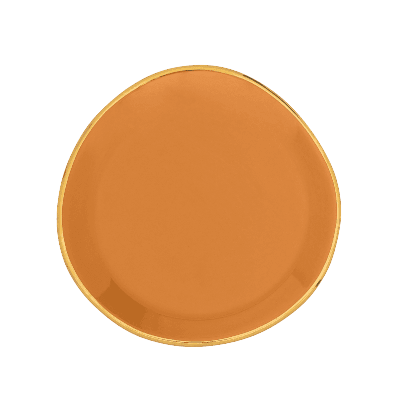 urban nature culture Good Morning bord Ø9 cm - Caramel urban nature culture Good Morning bord Ø9 cm - Caramel