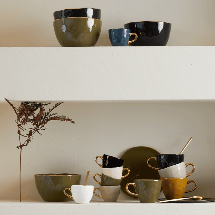 Urban Nature Culture Good Morning Kom Ø14 Cm - Fir Green