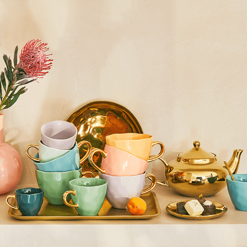 Urban Nature Culture Good Morning Kopje Cappuccino / Tea Ø11 Cm - Lila