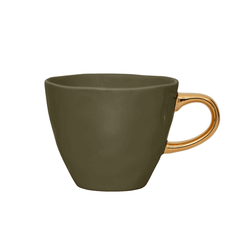 urban nature culture Good Morning kopje Coffee Ø8 cm - Fir Green