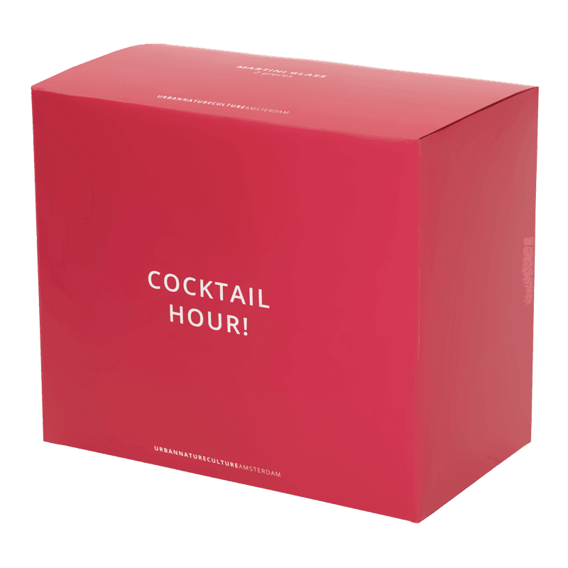 Urban Nature Culture Martini Cocktail Glas Set Van 2 In Geschenkverpakking