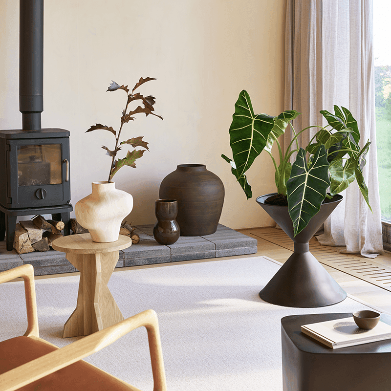 Urban Nature Culture Plantenstandaard Kasvi Downtown Brown