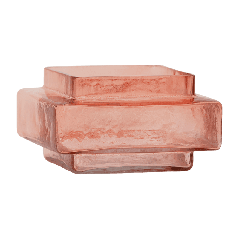 Urban Nature Culture Theelichthouder XL Isla Quartz Pink