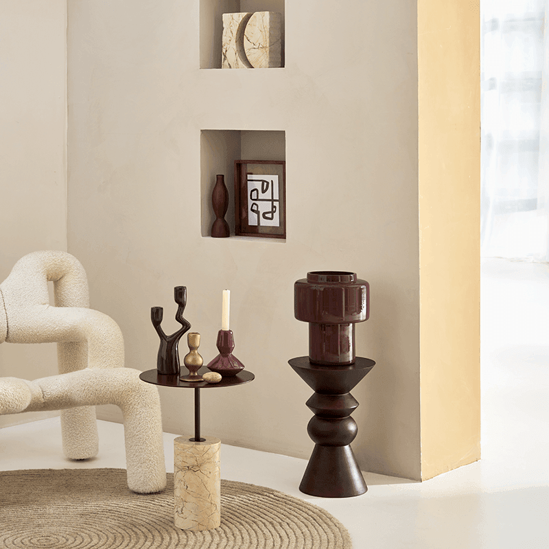 Urban Nature Culture Bijzettafel Luova Walnut