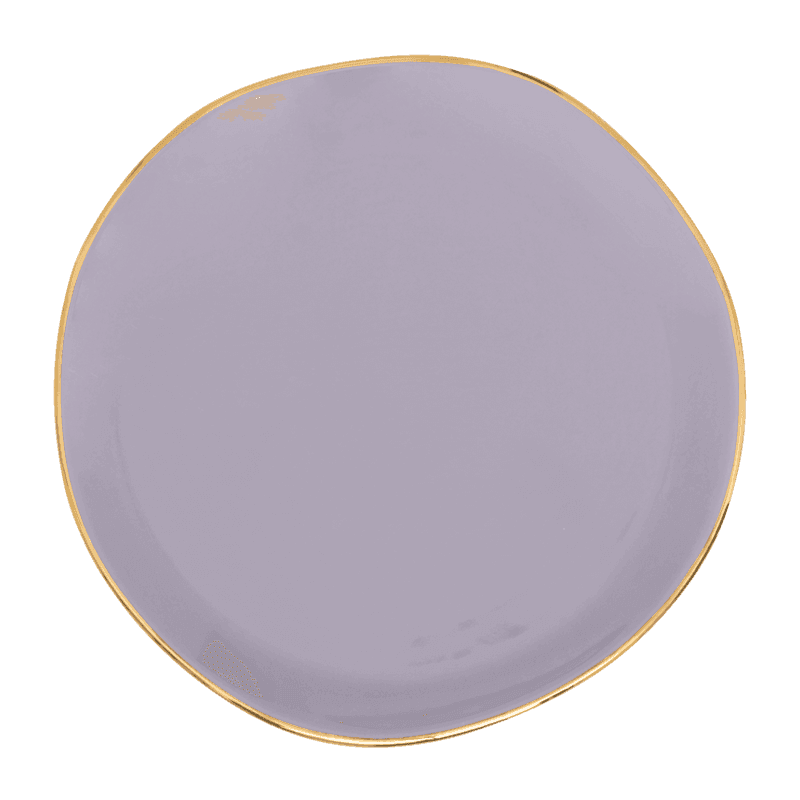 urban nature culture Good Morning bord Ø17 cm - Lila