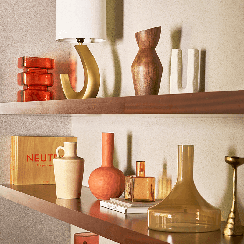 Urban Nature Culture Kandelaar Cubico Pumpkin