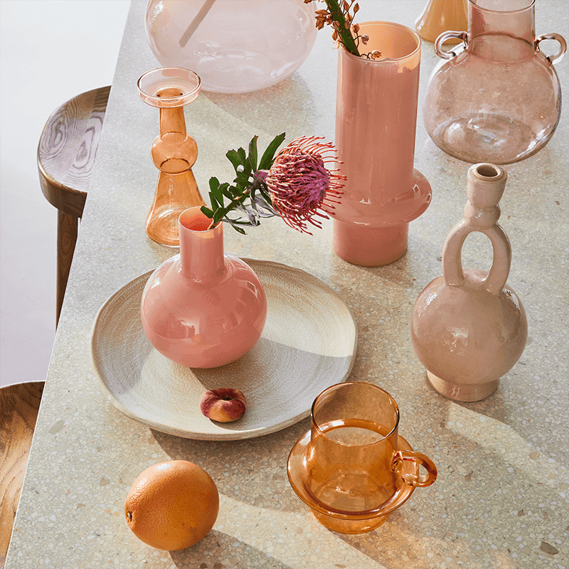 Urban Nature Culture Kandelaar Mera Apricot Buff