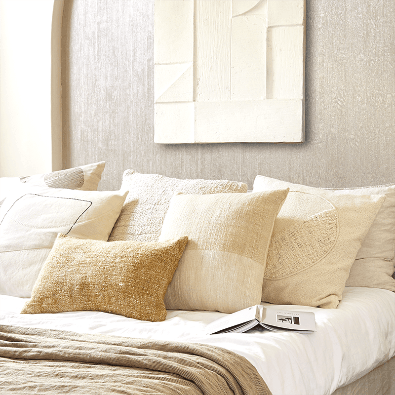 Urban Nature Culture Kussen Ricamare Off White