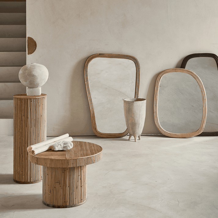 Urban Nature Culture Plantenstandaard Rattan