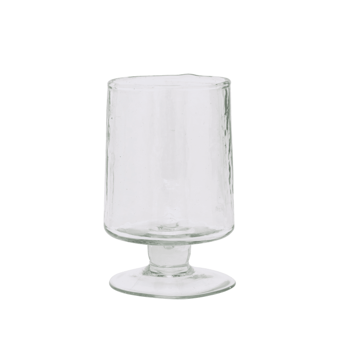 urban nature culture Wijnglas Hammered transparant