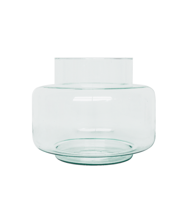 urban nature culture Vaas gerecycled glas transparant