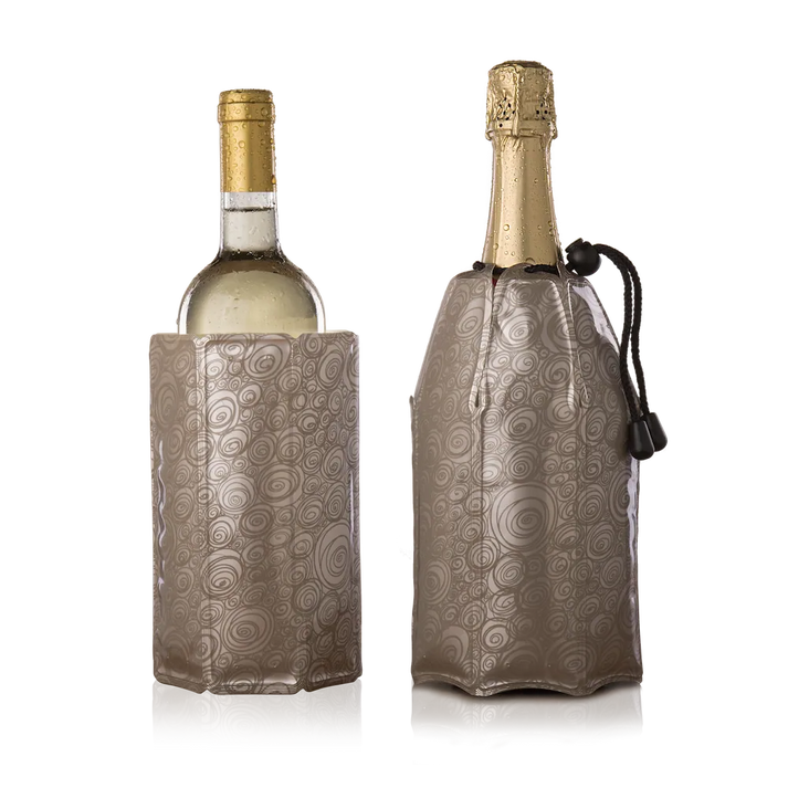 vacu vin Flexibele koelers wijn en champagne platinum