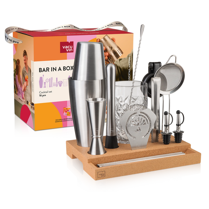vacu vin Cocktail Set Bar in a Box Master