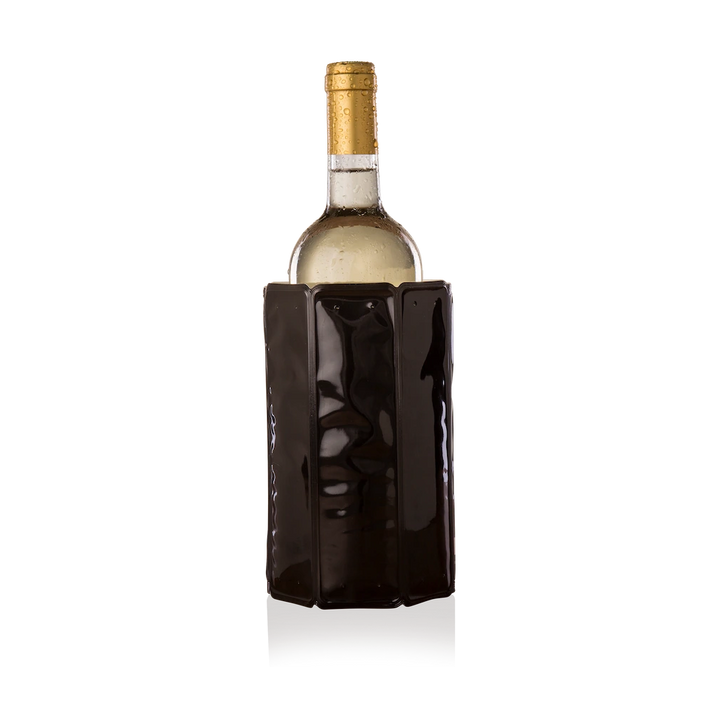 vacu vin Flexibele wijnkoeler zwart