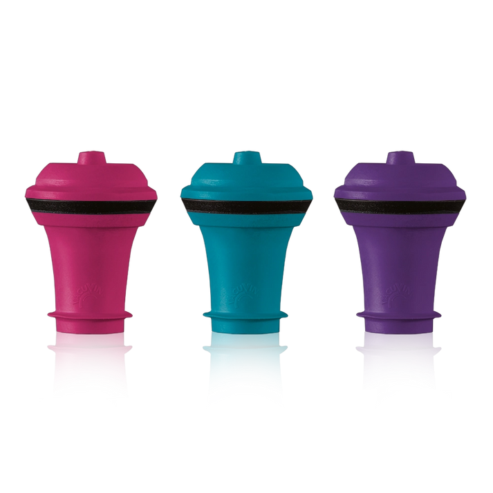 vacu vin Wijnstoppers gekleurd