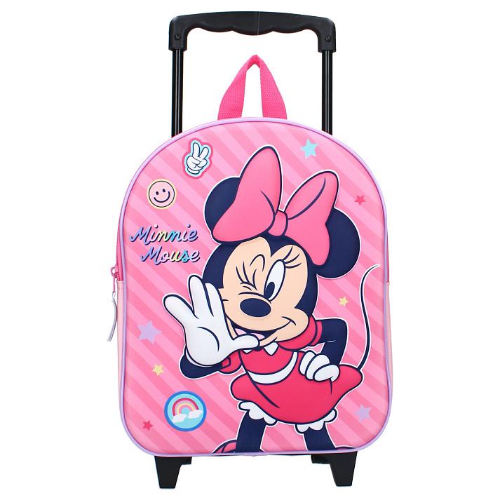 Vadobag Trolley Rugzak 3D Minnie Mouse Fashion Besties