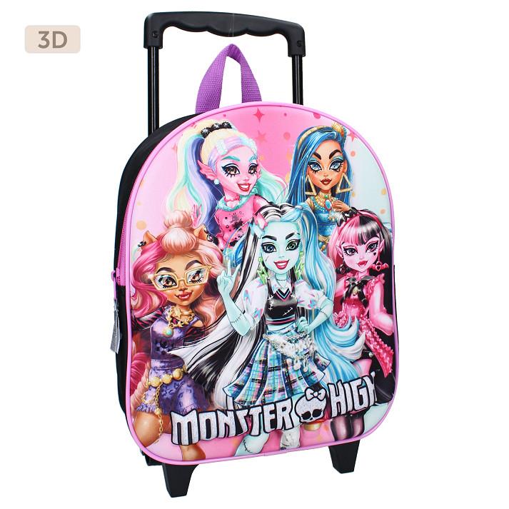 vadobag Trolley rugzak 3D Monster High The Boo Crew