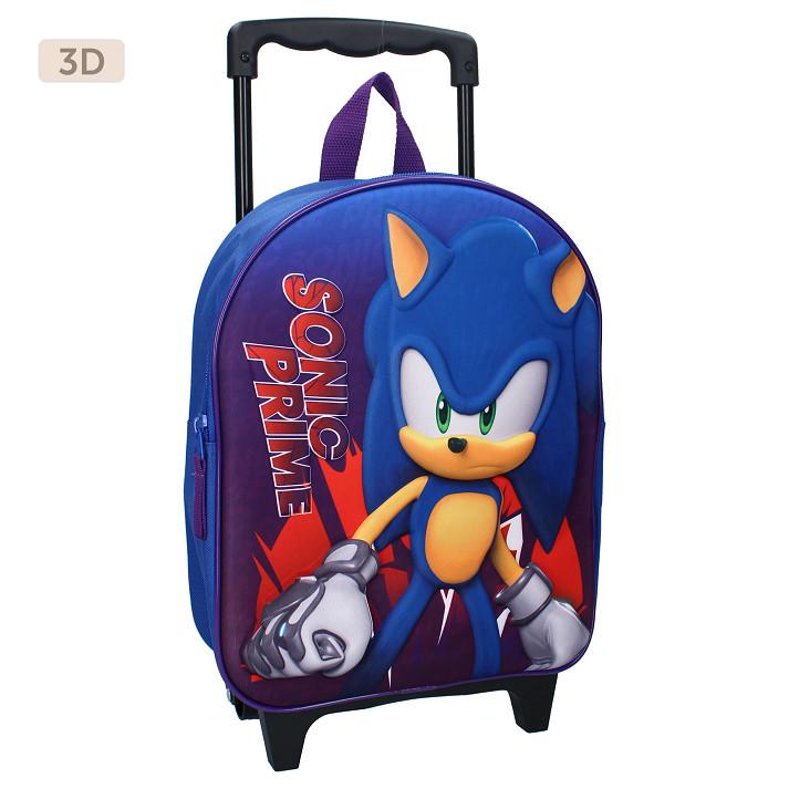 vadobag Trolley rugzak 3D Sonic Prime Great Escapes