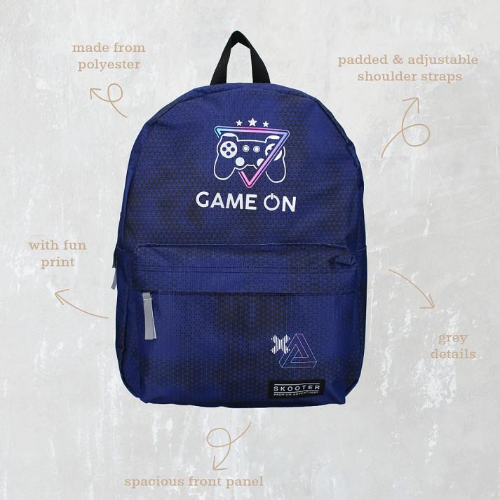 Vadobag Rugzak Skooter Never Underestimate Gamers