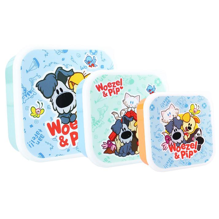 vadobag Snackbox (3in1) Woezel & Pip Fresh Bites