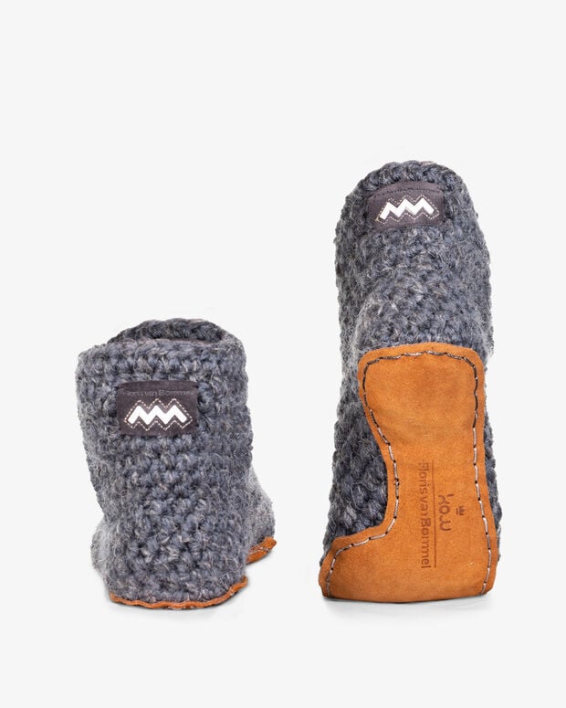 Van Bommel Kingdom Of Wow Sloffen Donkergrijs Donkergrijs