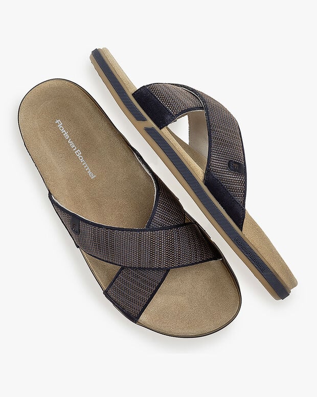 Van Bommel De Slipper 01.04 Donkerblauw