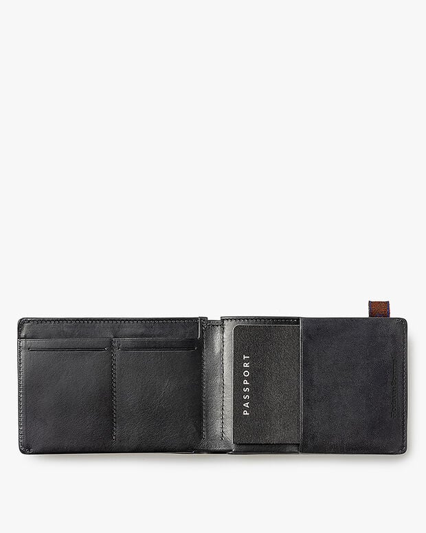 Van Bommel Passport Wallet Small Zwart