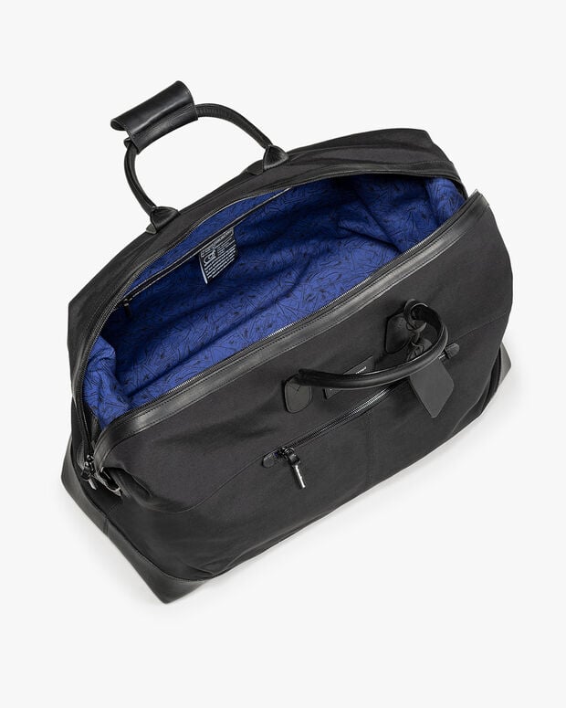 Van Bommel Weekender Textiel Zwart Zwart