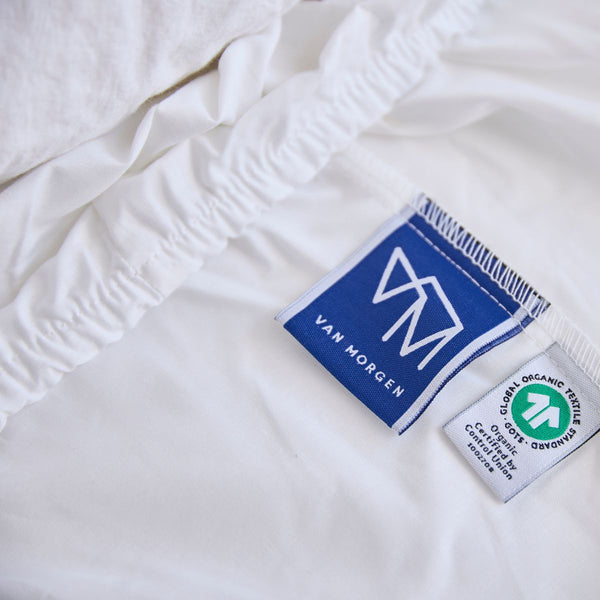 van morgen Laatste maten - Hoeslaken Percal Katoen - 30 cm